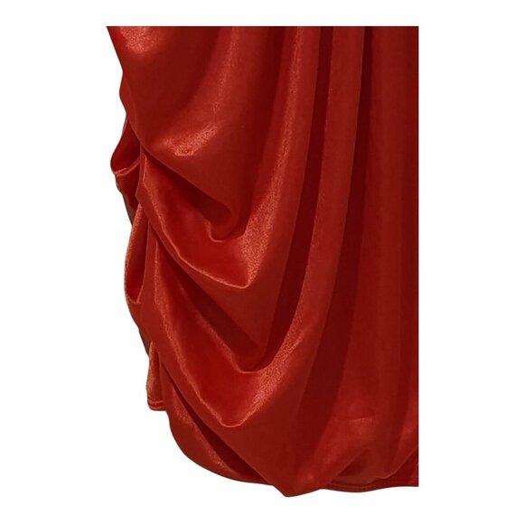 Junior's Appropriate Behavior Bubble Dress Pink Salmon Size Medium - Picture 10 of 16